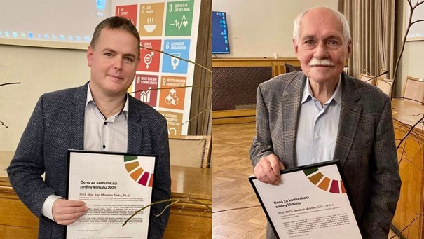 Cenu za komunikaci změny klimatu získal klimatolog Miroslav Trnka