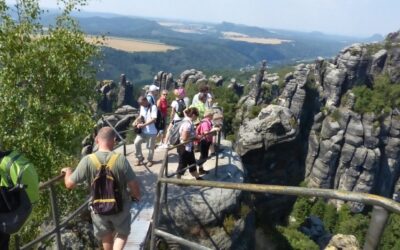 V Českém Švýcarku se po požáru otevřou v září další turistické stezky