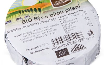 Biopotravinou roku je sýr z Ekofarmy Javorník, farem meziročně přibylo