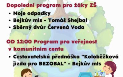 Zdravá obec Červená Voda: Den Země 2023