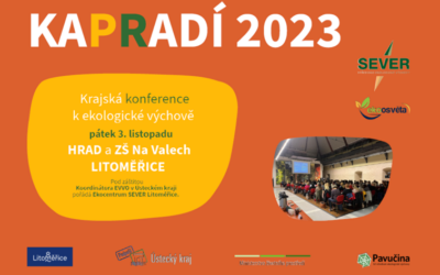 Kapradí 2023 – krajská konference EVVO pro Ústecký kraj