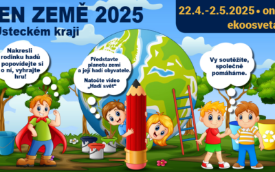 Den Země 2025 v Ústeckém kraji: Oslava ekologické odpovědnosti a udržitelnosti