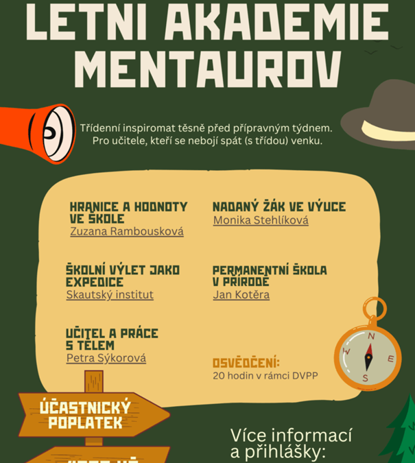 Letní akademie pro učitele v Českém středohoří